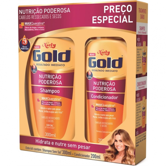 KIT NIELY GOLD OLEO NUTRICAO