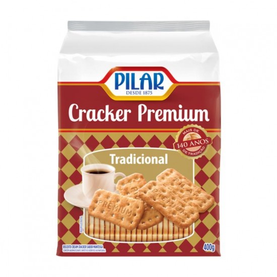 CREAM CRACKER PREMIUM PILAR 400GR