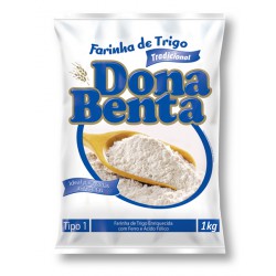 FARINHA TRIGO D BENTA TRADICIONAL 1KG