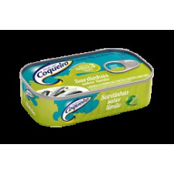 SARDINHA COQUEIRO COM LIMAO 125 GR