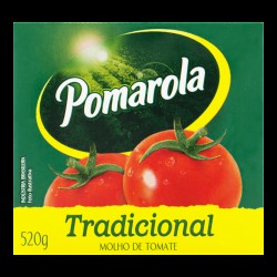 MOLHO PRONTO POMAROLA 520 GR