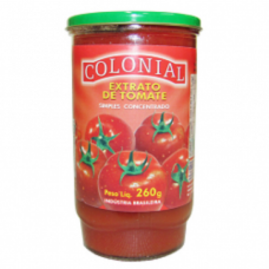 EXTRATO DE TOMATE COLONIAL 260G