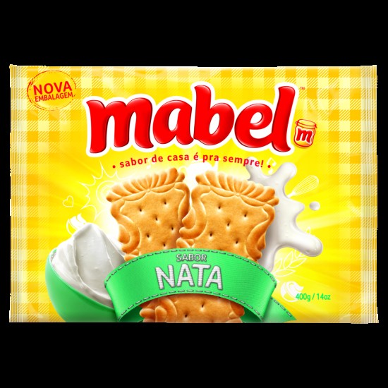 BISCOITO MABEL NATA  400G