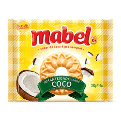 BISCOITO AMANTEIGADO MABEL SABOR COCO