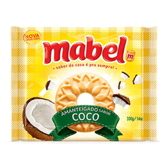 BISCOITO AMANTEIGADO MABEL SABOR COCO