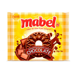 BISCOITO AMANTEIGADO MABEL SABOR CHOCOLATE 330 GR