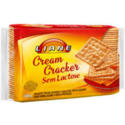 BISCOITO CREAM CRAKER LIANE SEM LACTOSE 400GR