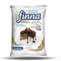 FARINHA DE TRIGO FINNA C/ FERMENTO 1KG