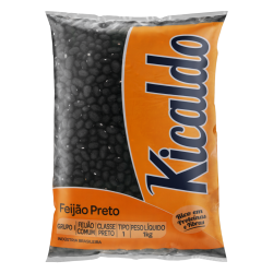 FEIJAO PRETO 1KG KIKALDO