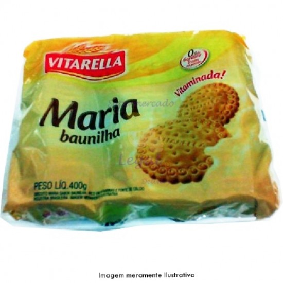 BISCOITO VITARELA MAIZENA BAUNILHA