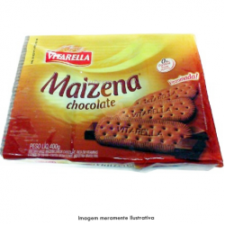 BISCOITO MAIZENA CHOCOLATE 400 GR