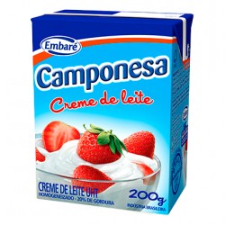 CREME LEITE CAMPONESA 200 ML