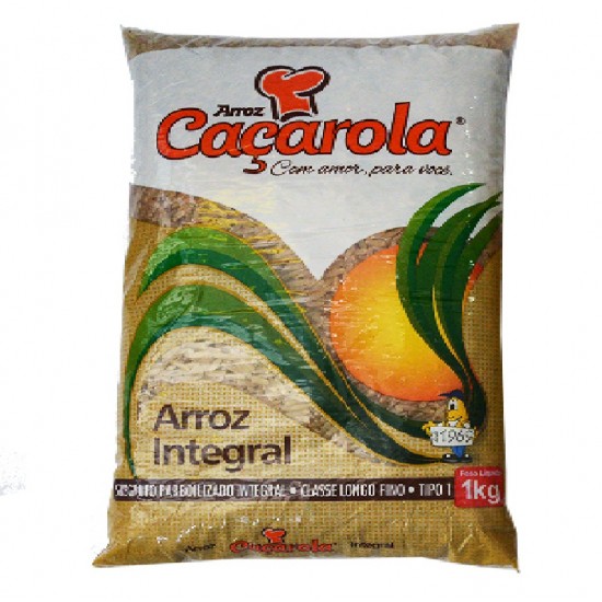 ARROZ CACAROLA INTEGRAL 1KG