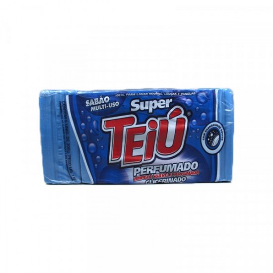 SABAO TEIU GLICERINADO AZUL 5 X 200G