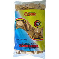 BISC.GAMELEIRA CREME 400G