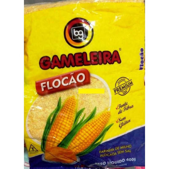 FARINHA DE MILHO GAMELEIRA  FLOCADA 500 ML