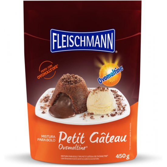 MISTURA BOLO FLEISCHMANN PET GATEAU 450 GR