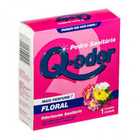 PEDRA SANITARIA FLORAL Q ODOR 1 UN