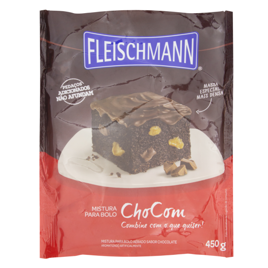 MISTURA BOLO FLEISCHMANN PET CHOCON 450 GR