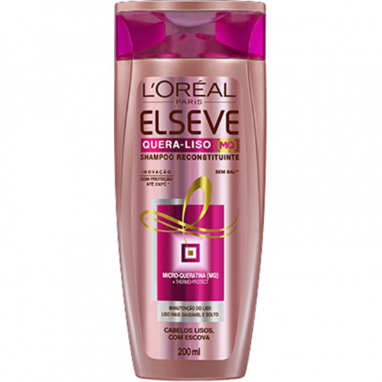 SHAMPOO ELSEVE QUERA LISOL 200 ML