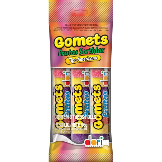 DORI GOMETS 3 TUBOS 96G
