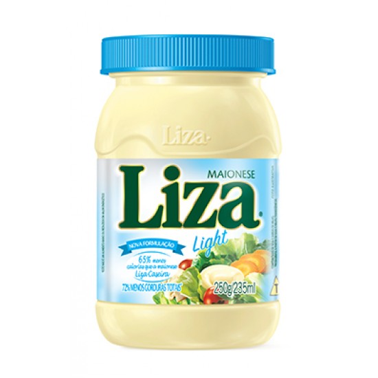 MAIONESE LIZA LIGHT 250 G