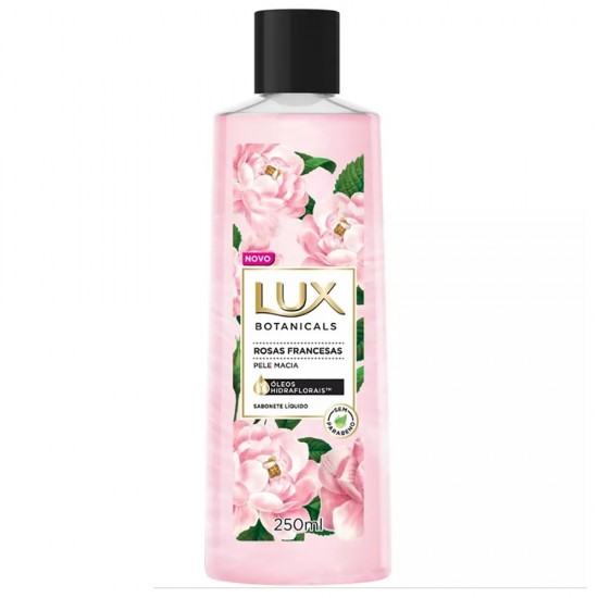 SABONETE LIQUIDO LUX ROSAS 250 ML