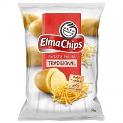 BATATA PALHA 70GR ELMACHIPS TRADICIONAL