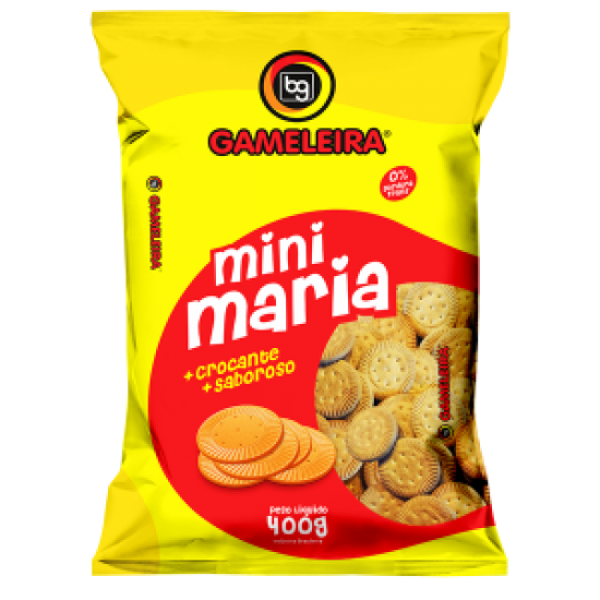 BISC GAMELEIRA MINI MARIA 400G