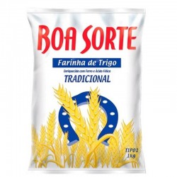 FARINHA TRIGO BOA SORTE TRADICIONAL 1 KG