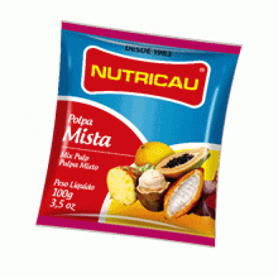 POLPA FRUTAS MISTA 100GR NUTRICAL