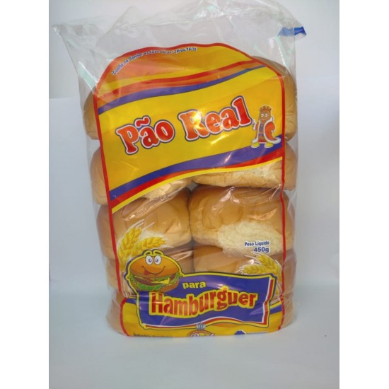 PAO HAMBURGER REAL 450GR
