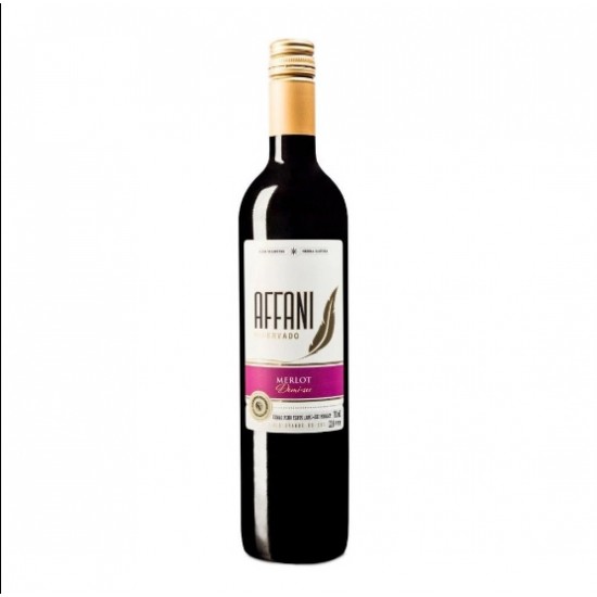 VINHO AFFANI MERLOT 750ML