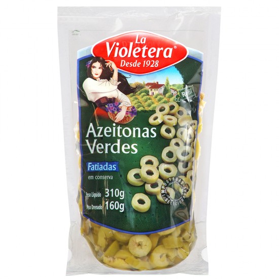 AZEITONAS FATIADA LAVIOLETERA 350G