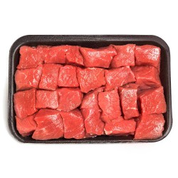 CARNE BOVINA MUSCULO CUBOS BANDEJA 500 GR