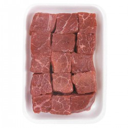 CARNE DO SOL BOVINA CUBOS BANDEJA 500 GR