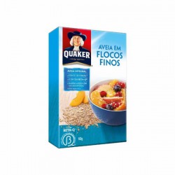 AVEIA QUAKER EM FLOCOS FINOS 165 GR