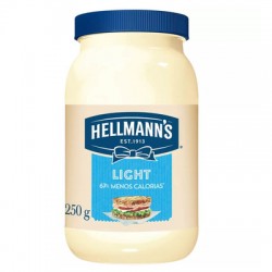 MAIONESE HELLMANNS LIGHT PET 250G