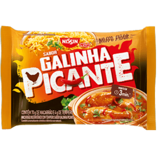 GALINHA PICANTE NISSIN 70GR