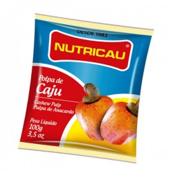 POLPA FRUTA  NUTRICAU 100 GR CAJÚ